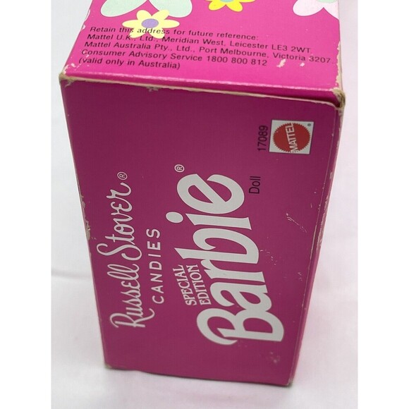 1996 Mattel African American Barbie Doll Russell Stover Candies Special Edition - Picture 16 of 16